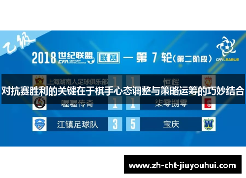 对抗赛胜利的关键在于棋手心态调整与策略运筹的巧妙结合